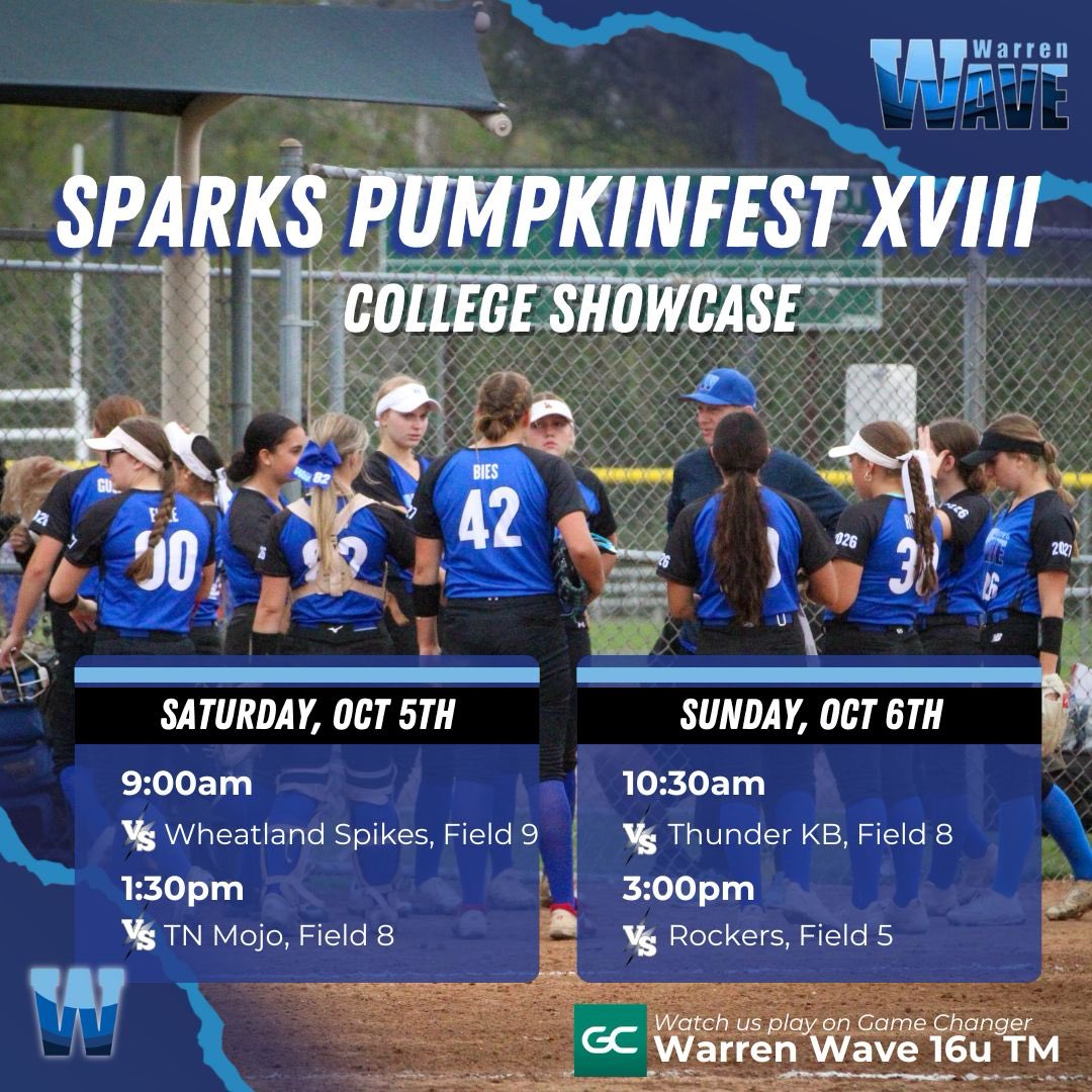 Warren Wave 16U TM (@warrenwave16utm) on Twitter photo My players are ready to show off their skills this weekend! Let’s GO WAVE #ridethewave <a href="/WTGS_WarrenWave/">Warren Wave Softball</a> My players are ready to show off their skills this weekend! Let’s GO WAVE #ridethewave <a href="/WTGS_WarrenWave/">Warren Wave Softball</a>