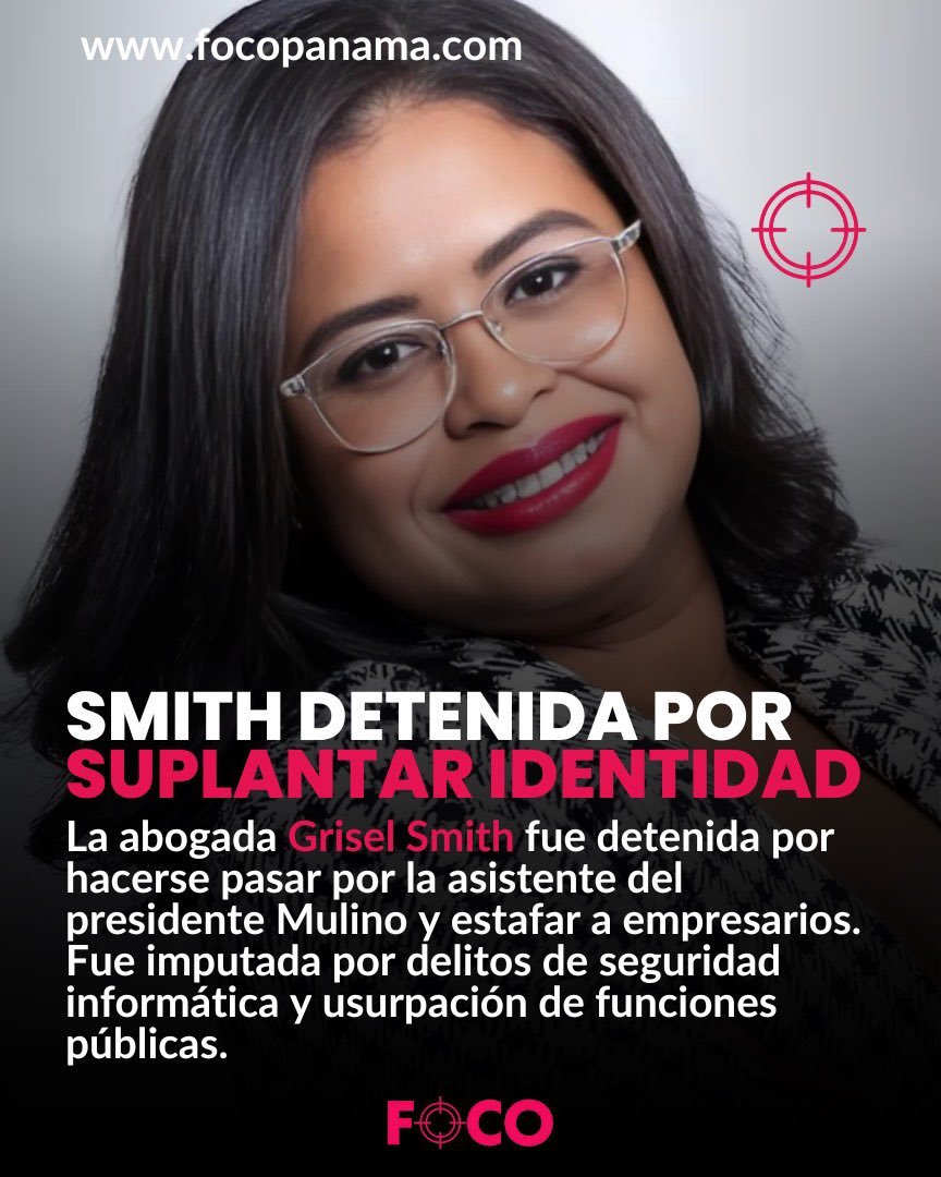 focopanama's tweet image. Agarraron a la del hackeo del Whatsapp de Mulino