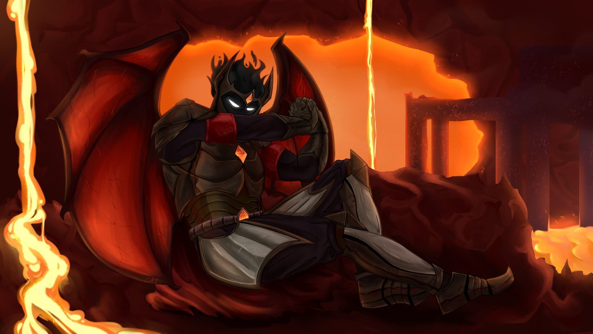 CatLecu's tweet image. El @SoyFarfadox pero como la pintura del Fallen Angel de Alexandre Cabanel

#Farfadox #farfadoxfanart