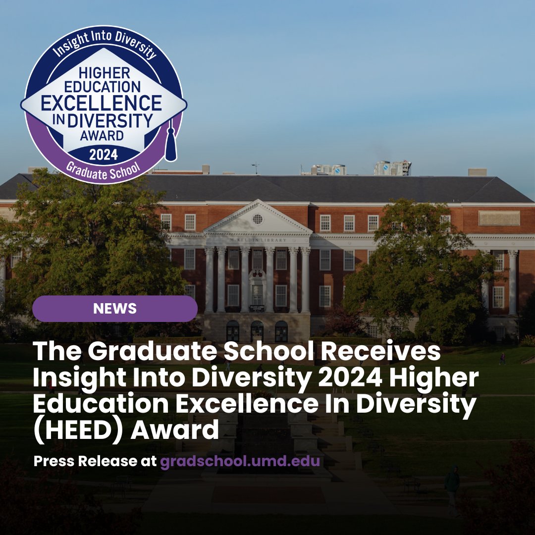 UMD Grad School tweet media