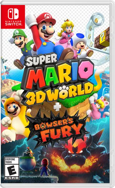 CurrentlyChloe_'s tweet photo. I just received Super Mario 3D World + Bowser's Fury - Nintendo Switch from killerdraco via Throne. Thank you! https://t.co/MX8jLbTE0O #Wishlist #Throne https://t.co/scqAntK3pD