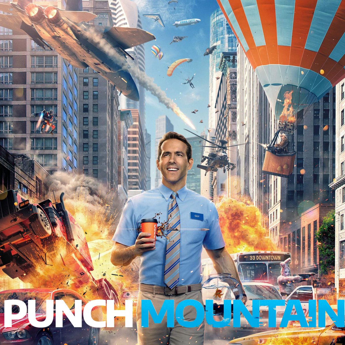 Ryan Reynolds (DEADPOOL &amp; WOLVERINE) stars in this action-comedy from director Shawn Levy (DEADPOOL &amp; WOLVERINE). Will it capture the magic of their other collaboration (THE ADAM PROJECT)?

EPISODE 73 -- FREE GUY is out now wherever you get podcasts.

linktr.ee/punchmountain