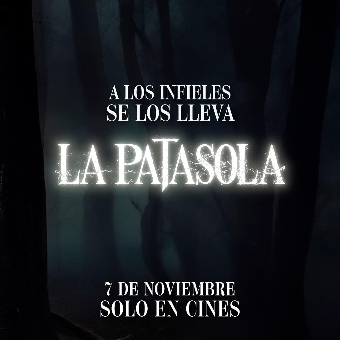 Cada mentira tiene un precio 💀
A LOS INFIELES SE LOS LLEVA #LaPatasola 🔪🩸

Protagonizada por <a href="/RobinsonDiazU/">Robinson Diaz</a> <a href="/RAMIROMENESES/">RAMIROMENESES</a> Valentina Contreras <a href="/waltherluengas/">walther luengas</a> 

Dirigida por Harold <a href="/trompetero/">Harold Trompetero</a> y <a href="/paulcatanotoro/">Paul Cataño Toro</a>

Estreno 7 de Noviembre en los cines de Colombia
SOLO EN CINES 🇨🇴