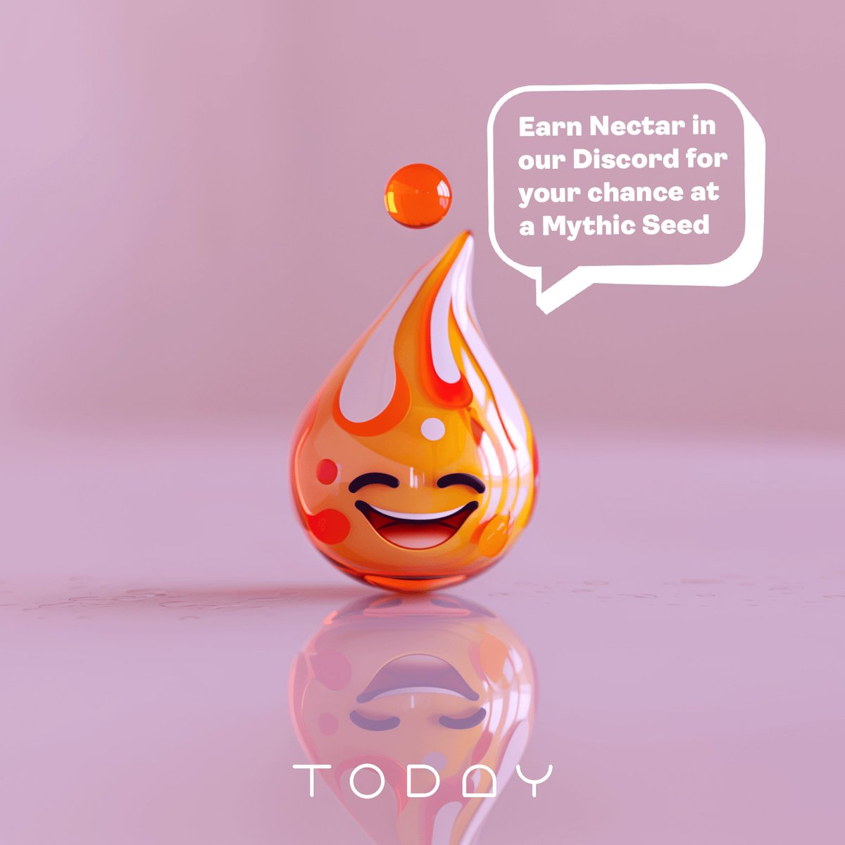 Our largest community giveaway of spots is happening in our Discord very soon🌱

Nectar is the key to unlocking your chance at a Mythic Seed...the clock is ticking 🌸