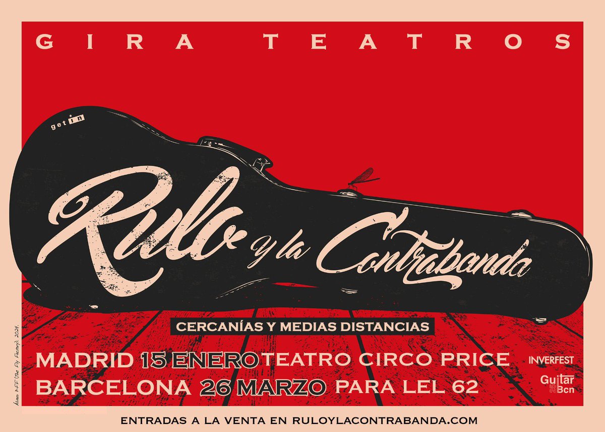 RuloMusica's tweet photo. Se viene la gira Cercanías y Medias Distancias. Hace seis años de la última vez. Hemos preparado un nuevo show con una escenografía muy especial. Será por tiempo limitado. Pronto más ciudades. A la venta desde lunes 7 a las 12:00hs. https://t.co/LgrsDpP81K