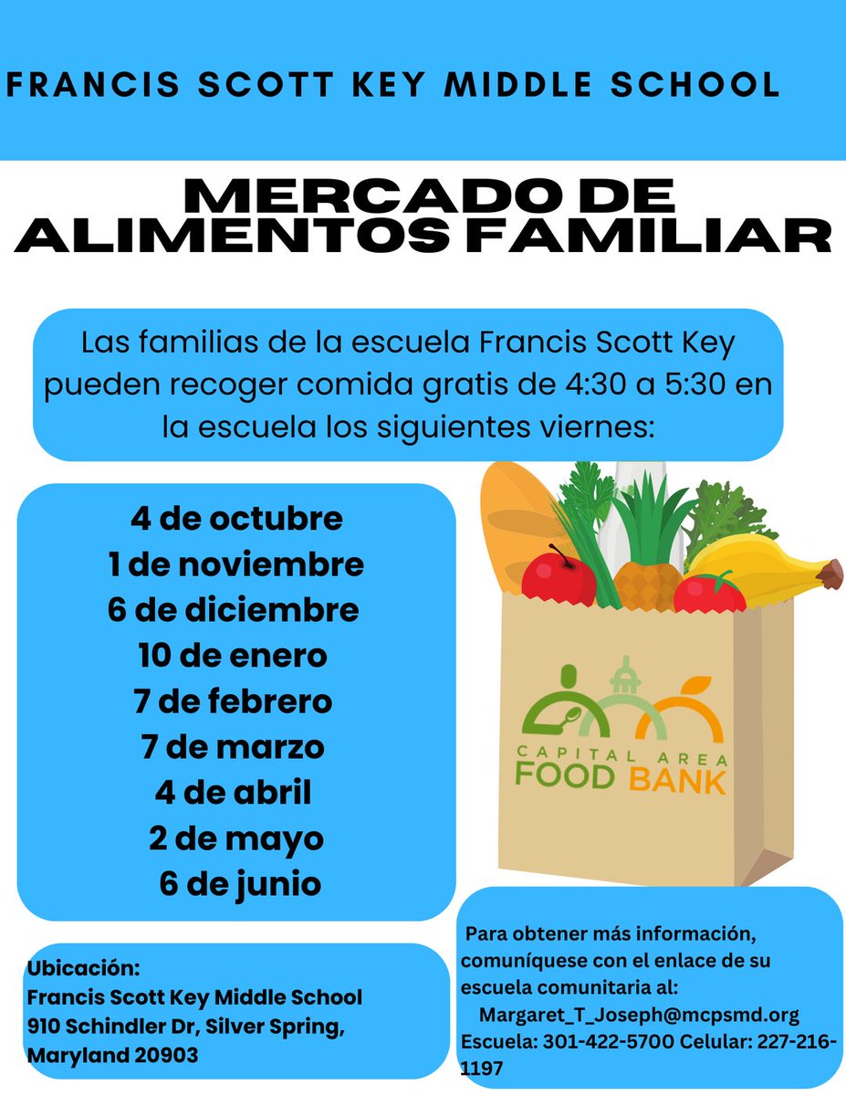 FSKCommunity's tweet image. First family food market tomorrow! Thank you #capitolareafoodbank and our #superstaff !