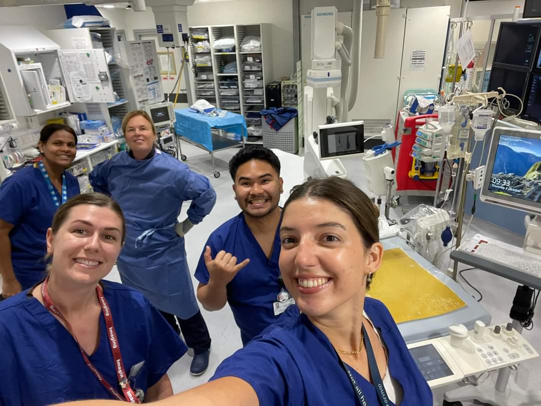 Today's cath lab team took on Orbita Fire (Jess, Deepa, Luiggi, Ash &amp; Nicolette) - Jealous to be on a day off 👌🏻🔥