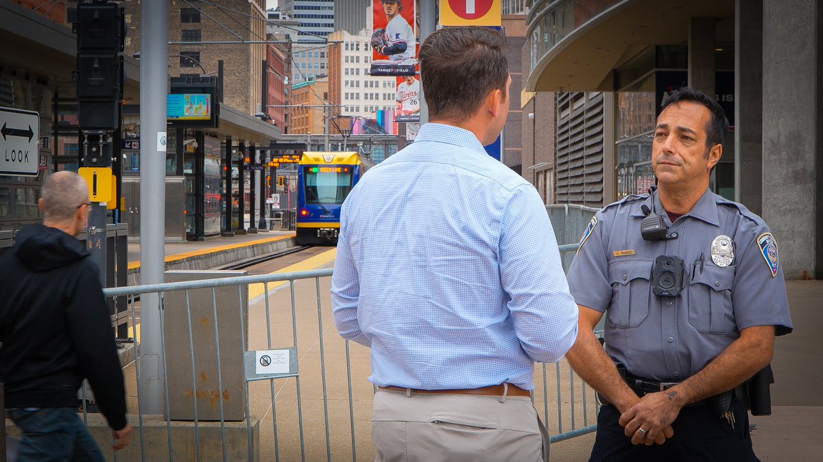 MTPDMN's tweet photo. Tune in to @KSTP tonight at 5 & 6:30 p.m. to hear Community Service Officer Russo's unique journey into law enforcement, which started with our CSO Pathway Program.

Applications are being accepted for the program now through Nov. 5. For more information, go to https://t.co/EOmGR8O9cH

@BrettHoffland @MetroTransitMN