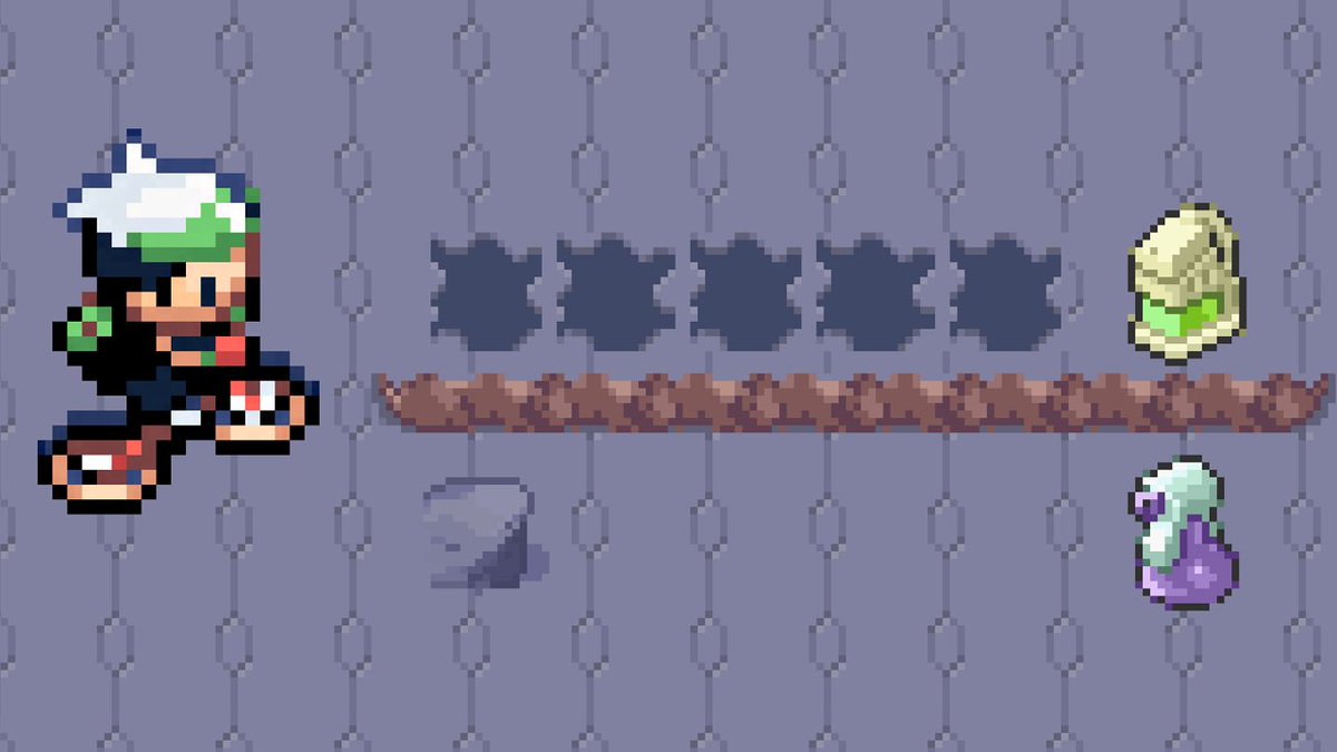 PointCrow's tweet photo. You can jump a ramp for the Potion or you can attempt the tile puzzle for the Full Restore...

Here in Pokemon Trick Biking Civilization, no one choses to jump for the Full Restore. It's better to be safe and jump a ramp for the Potion rather then risk your life for the restore. https://t.co/8lamEgDQVq