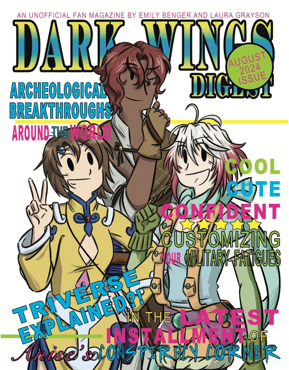 e_benger's tweet photo. The newest issue of Dark Wings Digest is now available on my shop! If you missed it at Rappig crossing or weren’t able to make it this year you can find it under the complete set listing or individual issues

https://t.co/Dw93gkrzd8 https://t.co/0B3i5kWZ6X