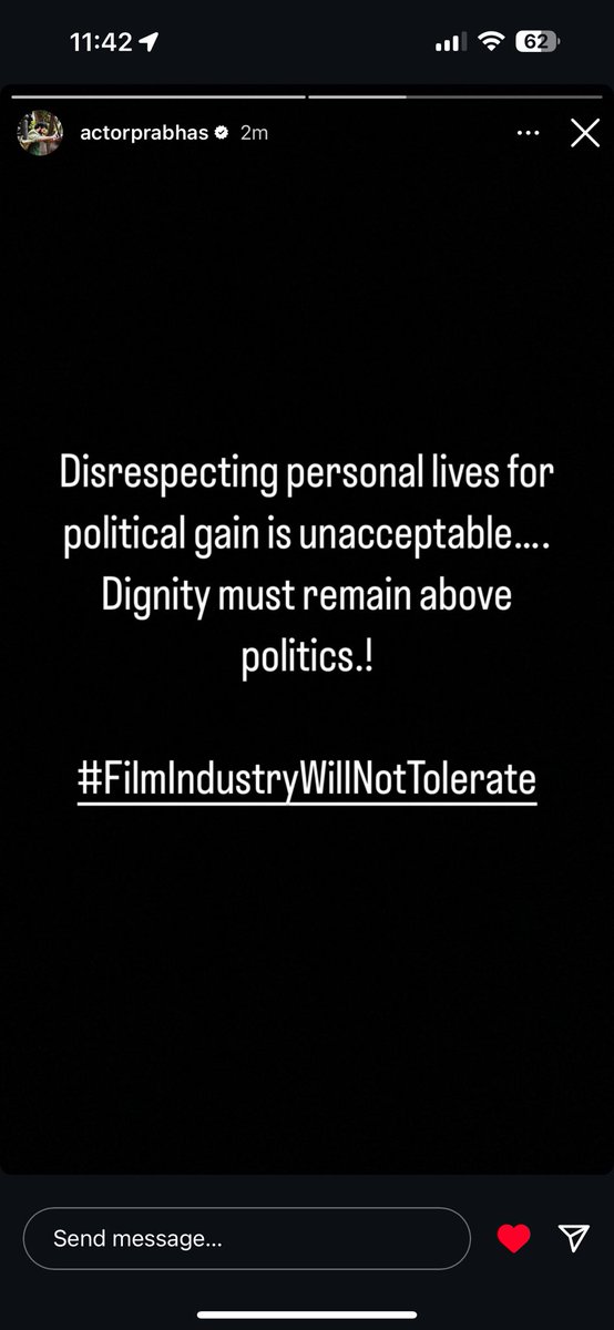 IndianInfo9999's tweet photo. #Prabhas  #FilmIndustryWillNotTolerate https://t.co/k5RmZfXrIk