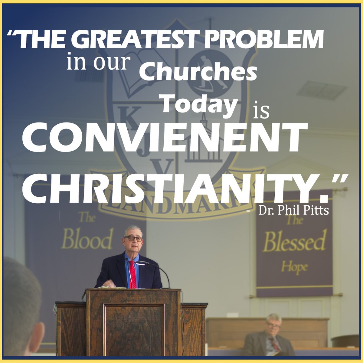 What a blessing to have Dr. Pitts as one of our professors! He has been faithfully serving in the ministry for over fifty years. God has been good to us. 

Watch to our most recent chapel message here: youtube.com/watch?v=mmk365…