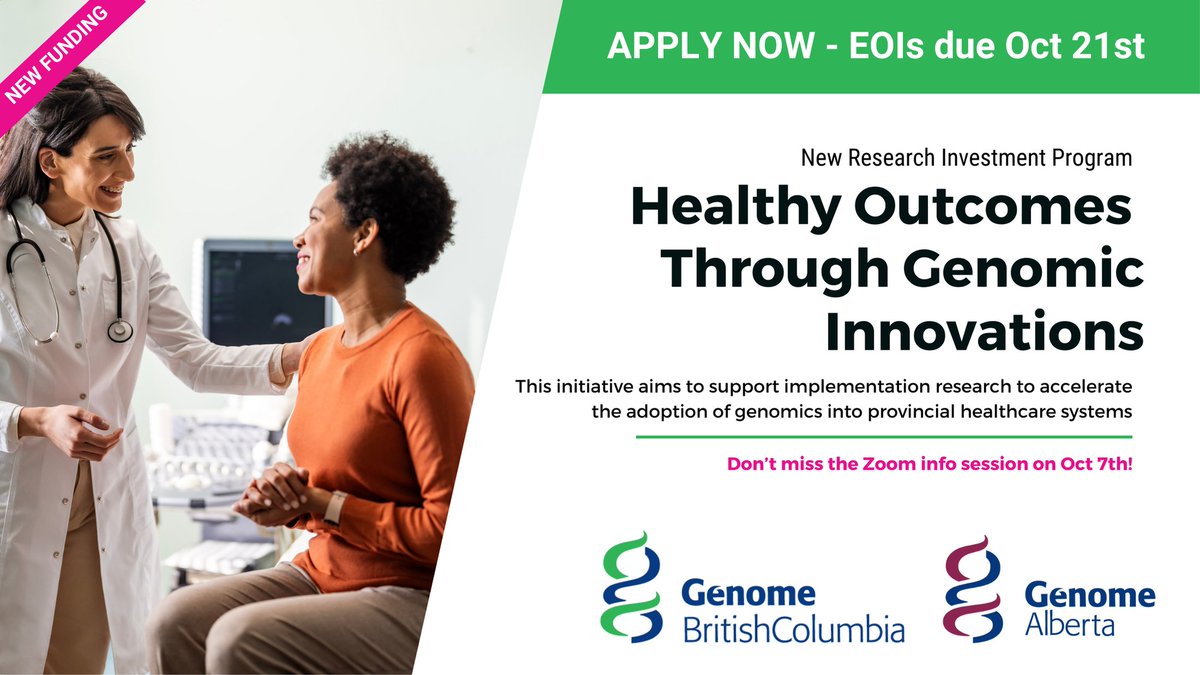 GenomeBC tweet media