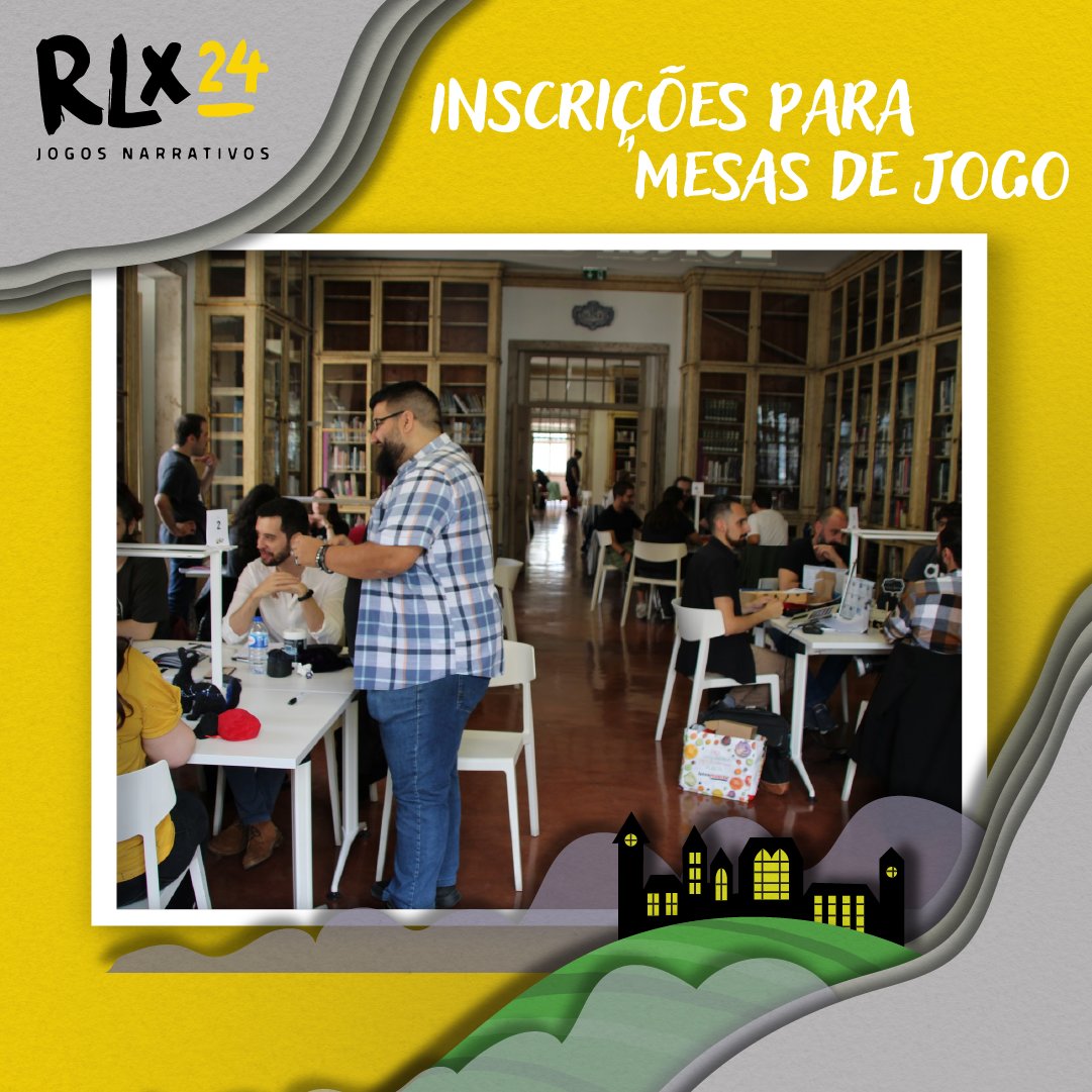 rolisboa's tweet photo. Caros aventureiros, é oficial: já é possível abrirem as vossas mesas de jogo!
Podem fazê-lo através do link: https://t.co/Tv9IlPHDaf
#rolisboa #rlx #blx #mesasdejogo https://t.co/W9TYtuyYHn