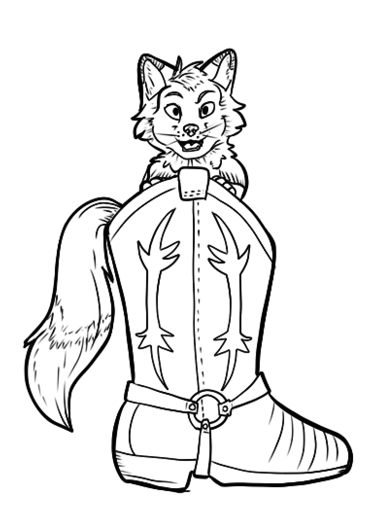 ejwestphal's tweet photo. Just a lil quicky.  Fox in a boot!

#inktober2024 #inktoberday3 #inktoberboots https://t.co/4eZSCA5gkB