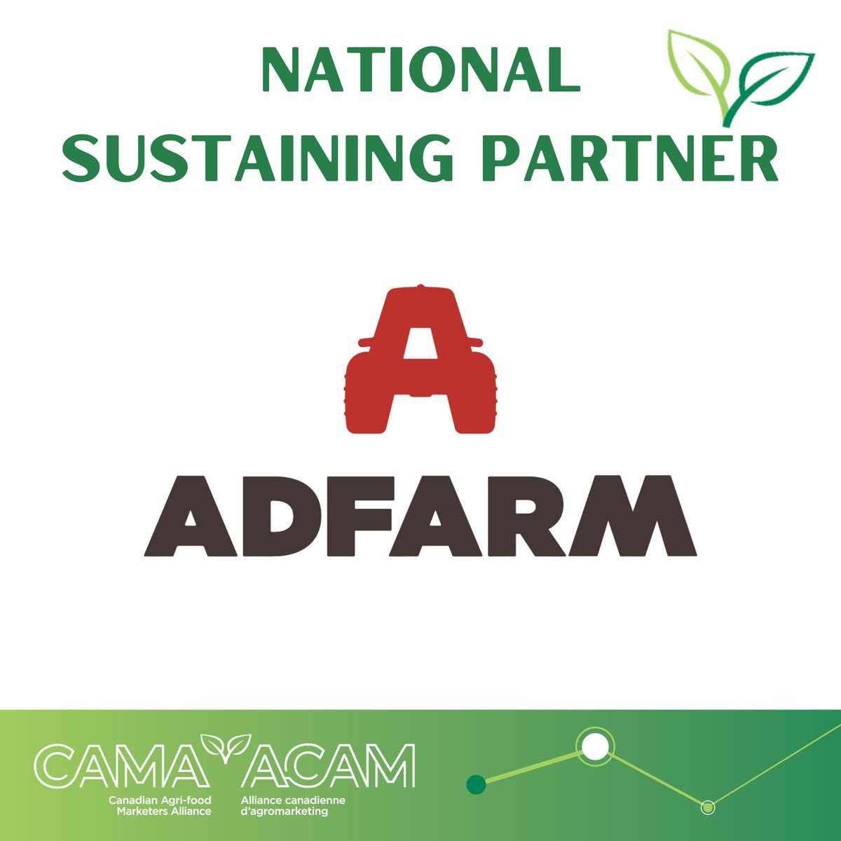 CAMA_ACAM's tweet image. Thank you, @adfarm, for your support as a National Sustaining Partner for 2024/25! Your commitment to CAMA's mission helps us continue to elevate professional growth and collaboration in agri-food marketing. 

#SustainingPartner

buff.ly/4dmtPn9