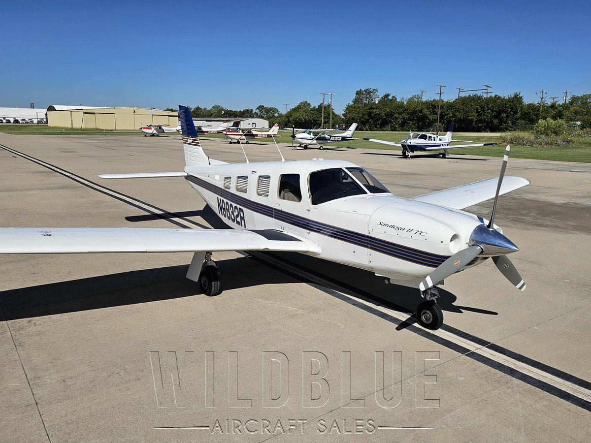 FlyWildBlue's tweet photo. No more vacuum system to hassle with -- this ready-to-fly 1998 Saratoga sports dual Garmin GI 275's as your primary flight instruments, XM weather, ADS-B, and cold-blowing factory air.  Asking $259,000.  https://t.co/o1Hh4NtnfW
Call 888.773.4249 (Int'l +1.816.479.2723) https://t.co/mi66fI7oub