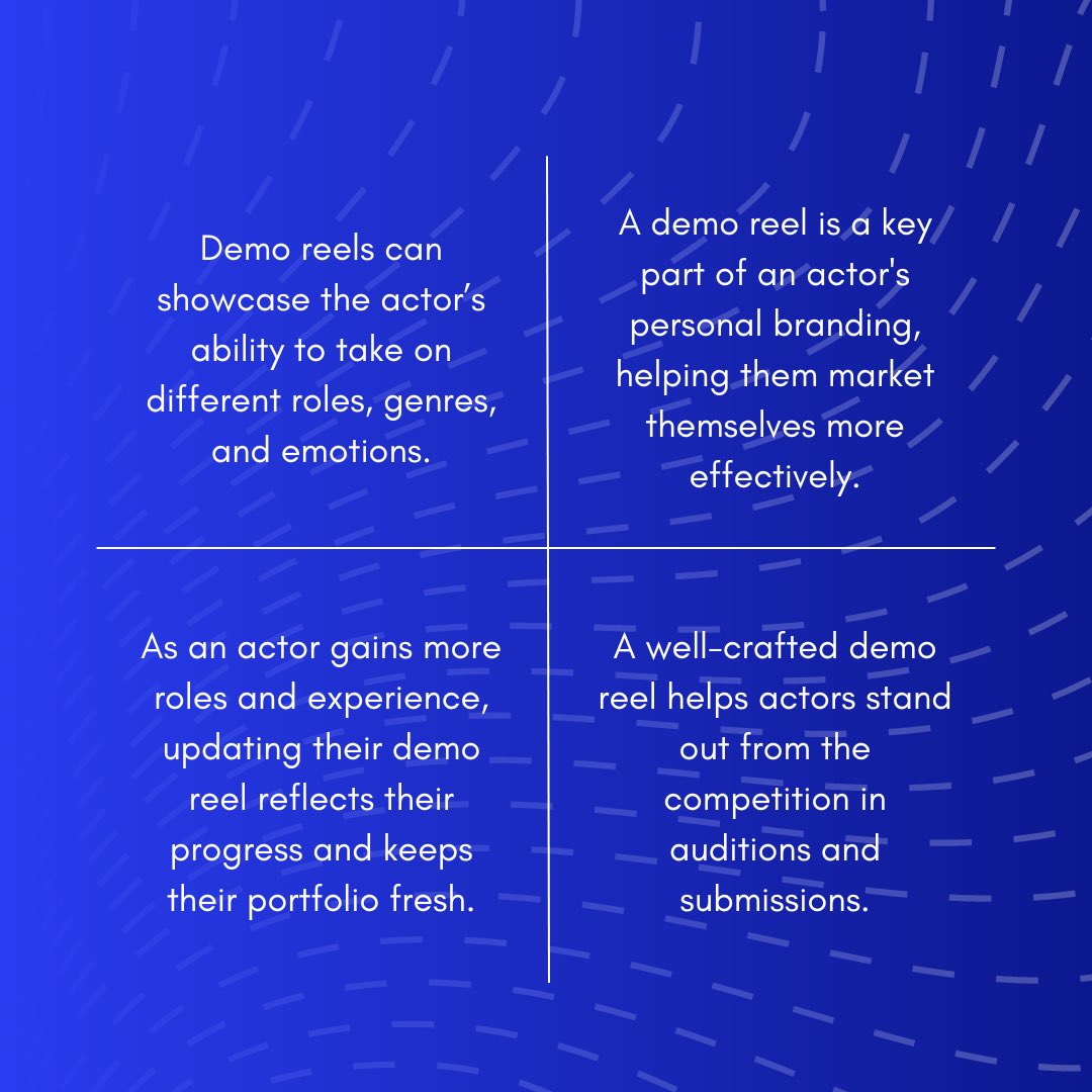 media43official's tweet image. No reel? No deal. Casting directors need to see YOU in action! A killer demo reel puts your talent in front of the right eyes.

#demoreels #actors #acting #film #tvshow #movies #demoreelforactors #production #filmindustry #Media43Inc