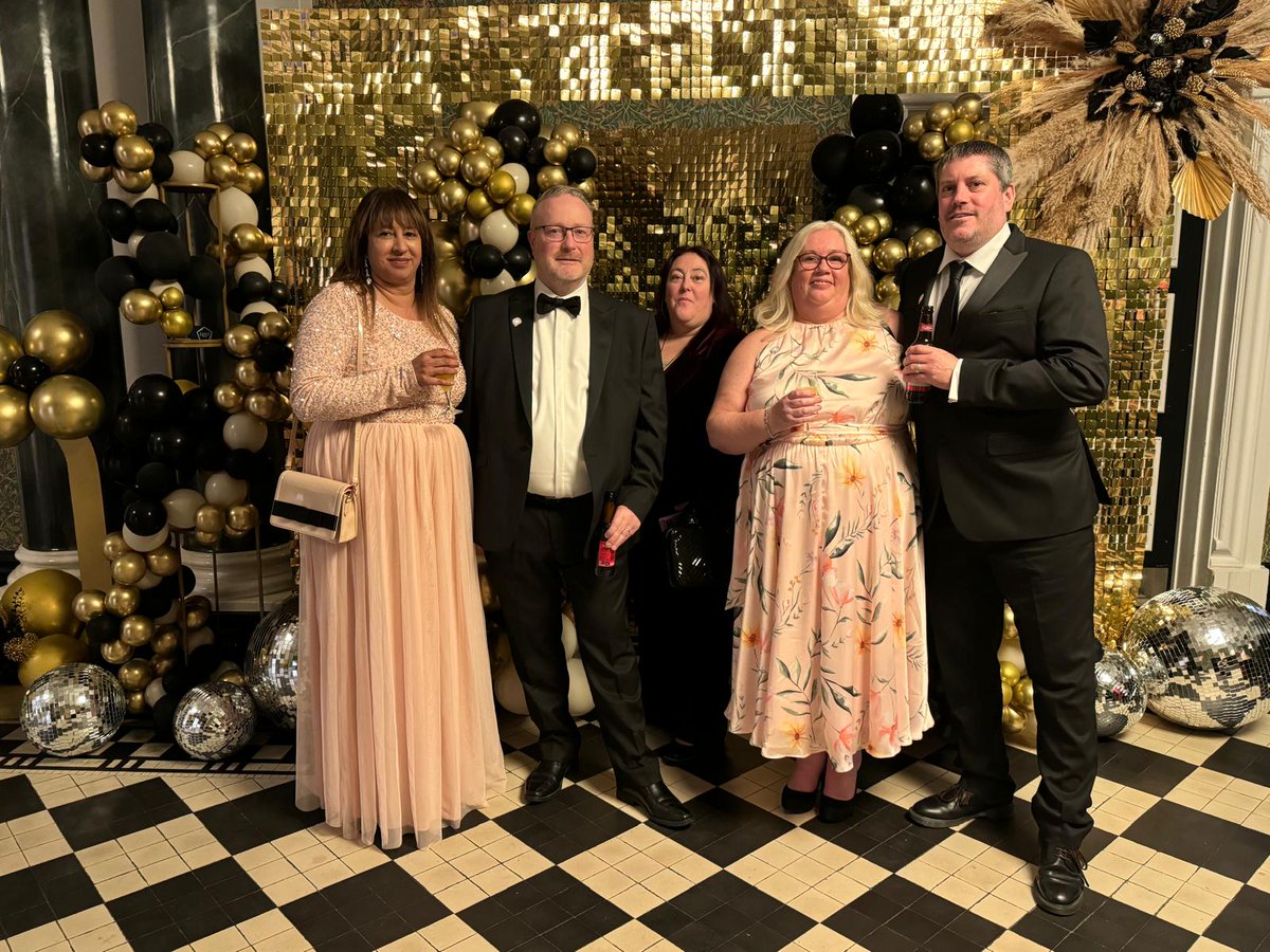 At the Brillant you Ards tonight, supporting the great work the Admin Network have done over the last year. The network is up for a Corporate Brillant you Award #brilliantyouawards