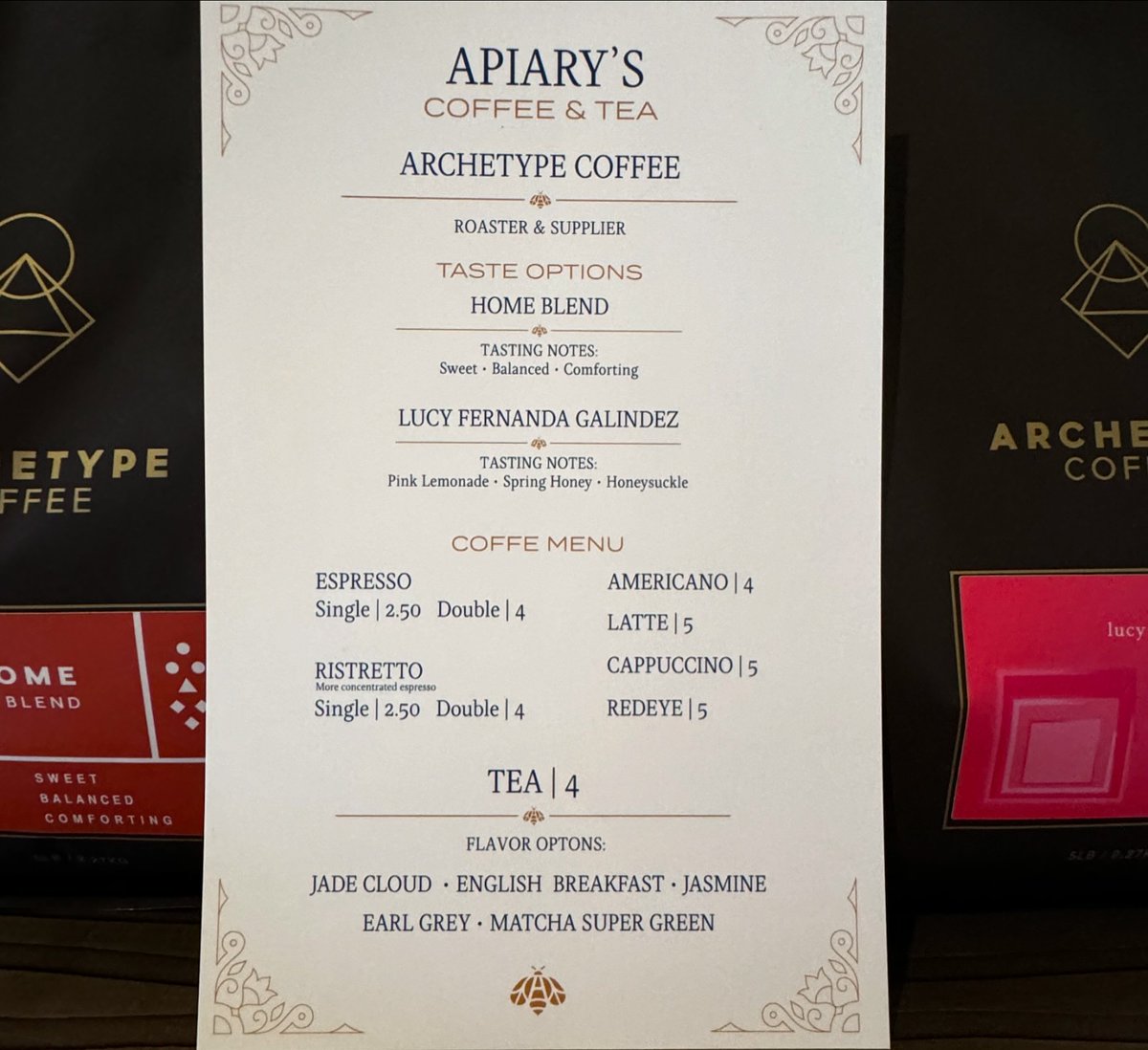 Just in time for cozy season, <a href="/apiary_club/">apiary.club</a> has partnered with Archetype Coffee to bring members a delicious, balanced coffee and tea menu. 

We love to see local businesses like these come together to bring even more joy to our Heartwood Preserve community. 

#Omaha #OmahaCoffee