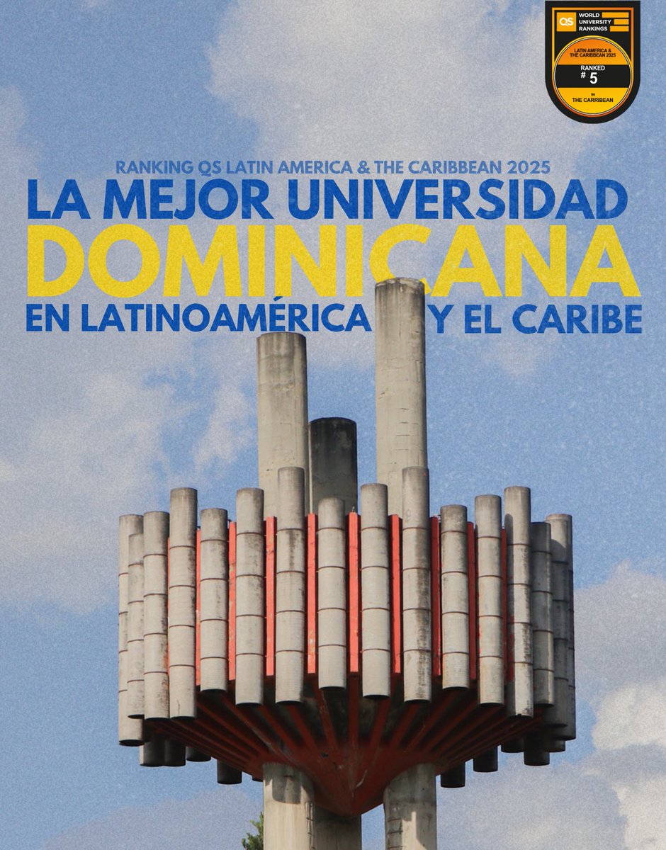 Somos la mejor universidad dominicana en Latinoamérica y El Caribe, según el Ranking QS Latin America &amp; Caribbean 2025🤩👏

Entérate de más detalles👇
prensa.pucmm.edu.do/reconocimiento…