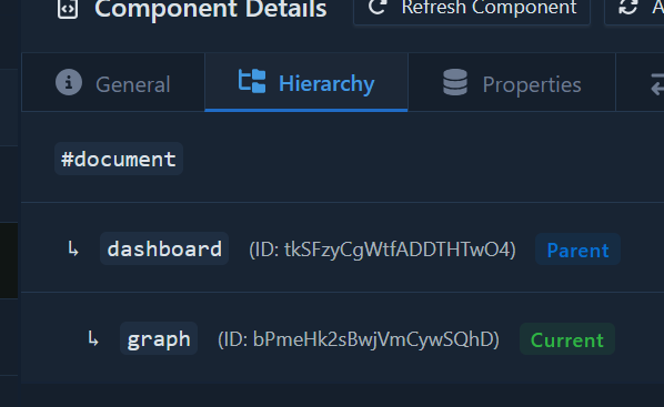 P_vanderMeer's tweet photo. Tonight's win for Devtools for Livewire: some proper insight into the hierarchy of components. https://t.co/beUzHEMfE3