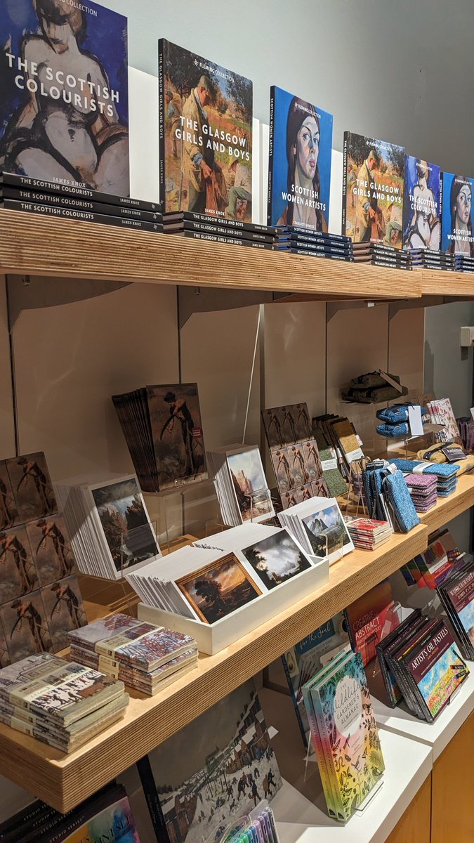 HughStolliday's tweet photo. A cracking new landscape show @LaingArtGallery. Some excellent loans from @FlemingArtColl. And as ever some great merchandise to accompany. #romancetorealities https://t.co/wallCaJZ6E