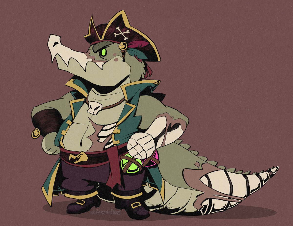 Parrythefloof's tweet photo. Look at him go!

I'm not caught up but had to draw his new look!
#art #fanart #legendsofavantris #edgeofmidnight #briggsykratch https://t.co/YtjdkJurMJ