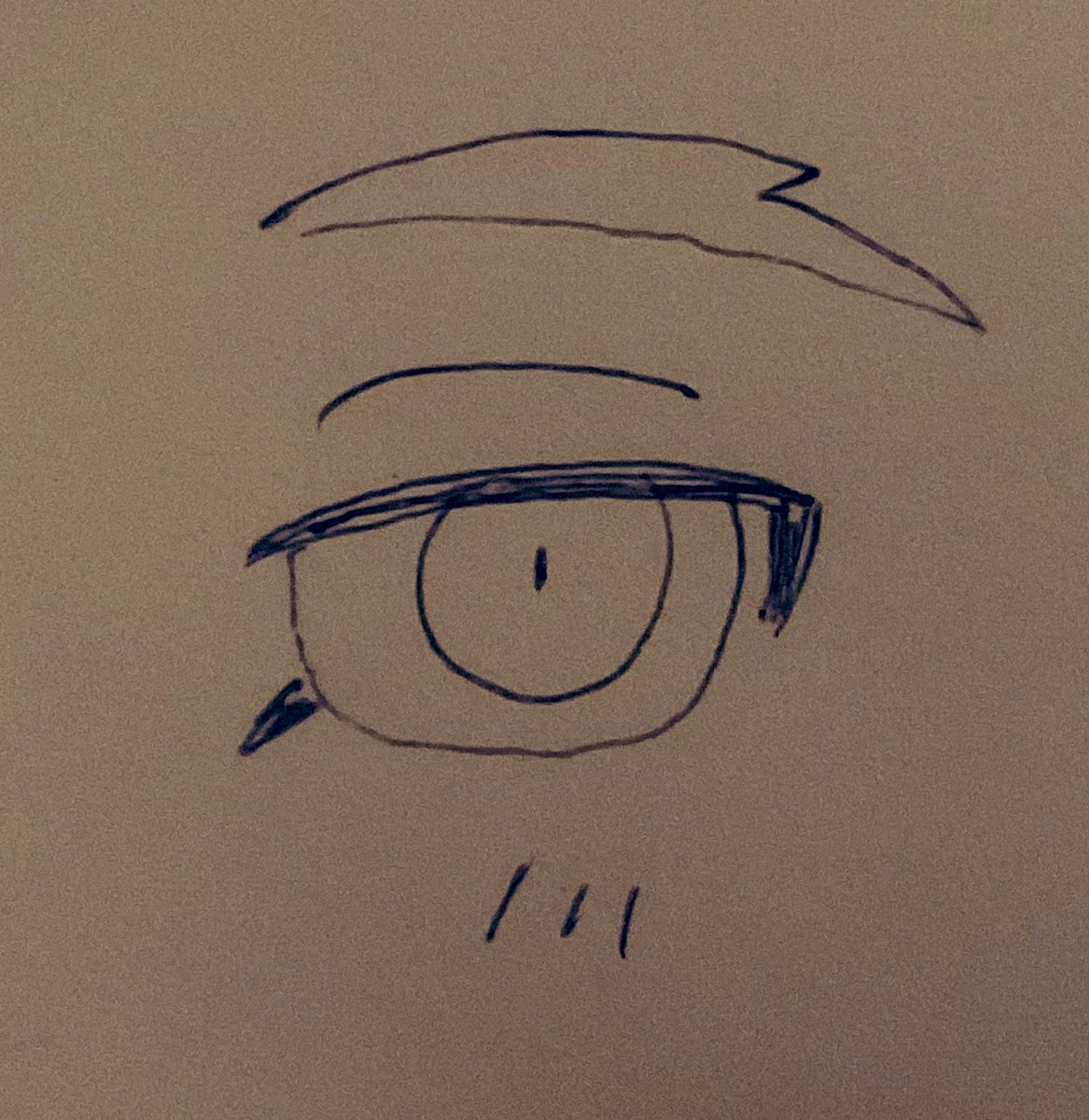 「瞳を大きく描いても可愛いかもしれないねぇという模索。 」|ごえ山たむ恵🍊のイラスト