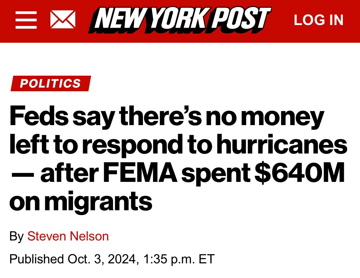 alx's tweet photo. Our Government somehow always finds the money to spend billions funding foreign wars and to help illegal immigrants but is always broke when American Citizens are in need. https://t.co/36sueYCqJK