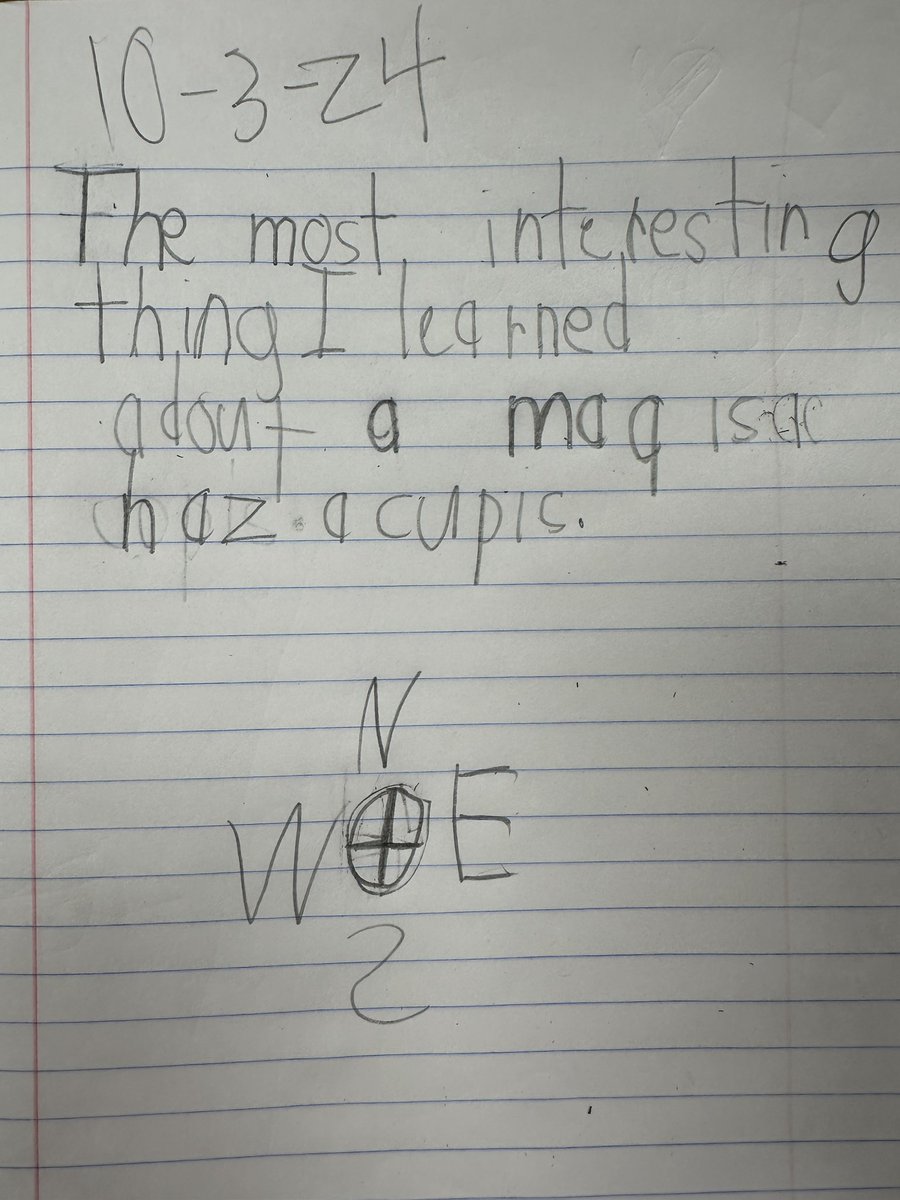 We’re rolling with critical writing in first grade! <a href="/GFESWildcats/">Goodwin Frazier</a>