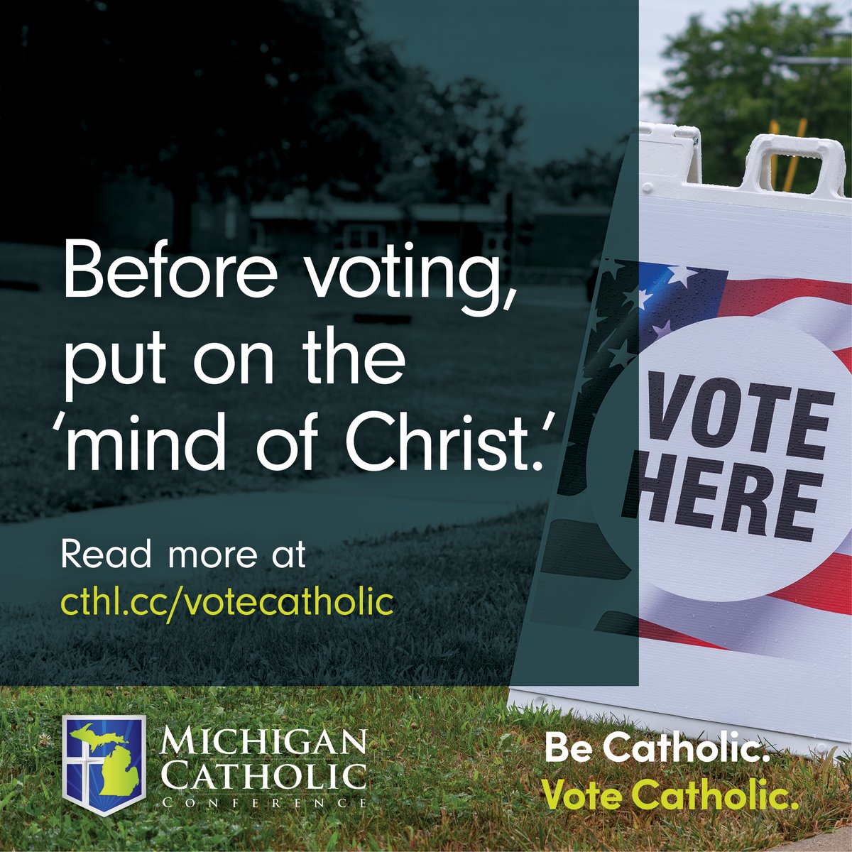 MICatholicConf's tweet image. The values, morals, and ethics with which Catholics carry themselves extend to civic participation and how candidates for office are judged.

#FaithfulCitizenship #FormingConsciences #Election2024 #BeCatholicVoteCatholic