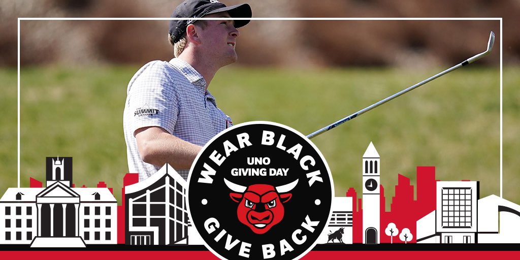 Wear Black, Give Back, UNO’s giving day, returns on Oct. 8-9, and Omaha Men’s Golf needs you.

Make your gift today to help us hit our goals for #WearBlackGiveBack!

🔗 givingday.unomaha.edu/campaigns/uno-…