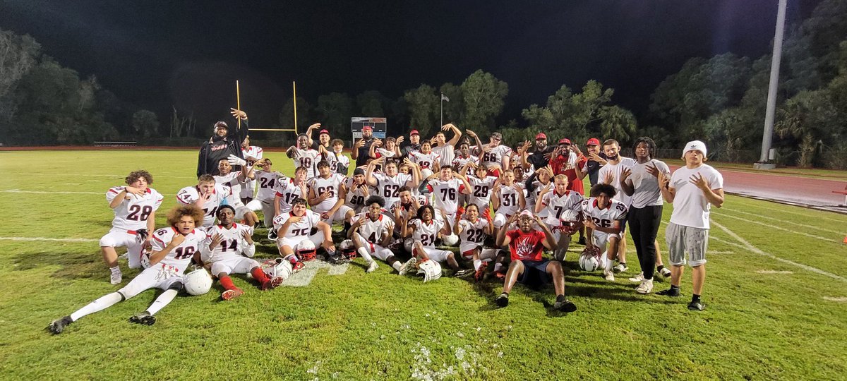 Coach_Beem's tweet photo. @DemjagBoyz @kimberrylubin Congratulations on the undefeated season JV Jags! Something great to build on for the future! The 2020 squad welcomes you to the unbeaten club 🐆🏈 https://t.co/XiCPE1d9bw