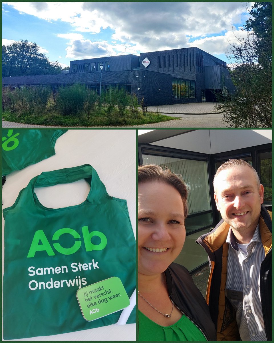 Dag van de leraar. 
Samen met mijn collega bezocht ik de VO scholen in Emmen. 
Goede en inhoudelijke gesprekken. 
Mooi om te zien, te horen en te voelen dat men het een prachtig vak vindt. 

Genoten! 

<a href="/AObtweets/">AOb</a> #dagvandeleraar #weekvanhetonderwijs