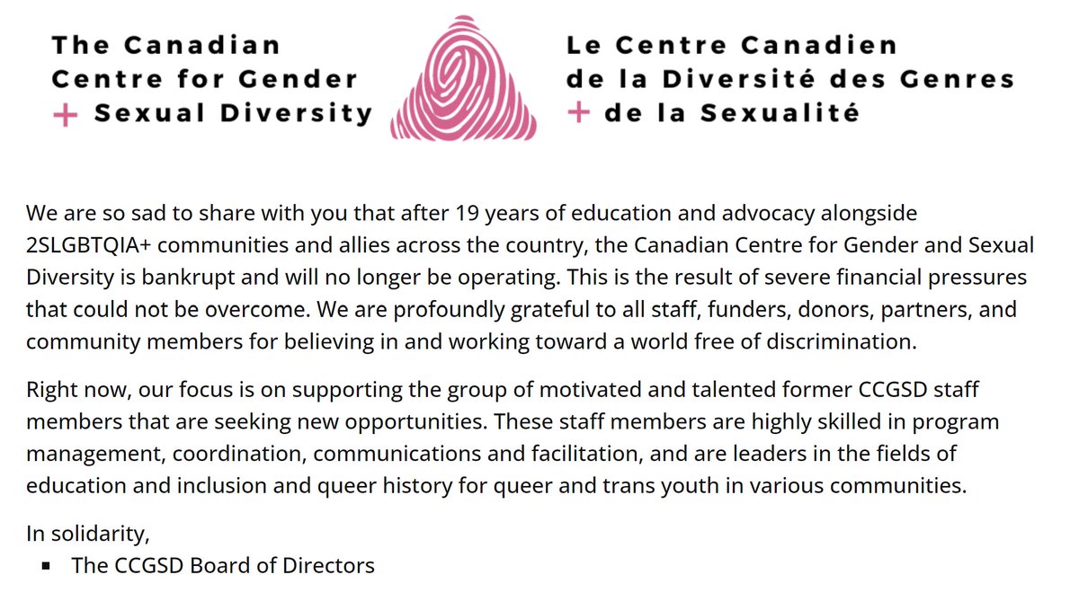 Canadian Centre for Gender and Sexual Diversity (@ccgsd_ccdgs) on Twitter photo 
