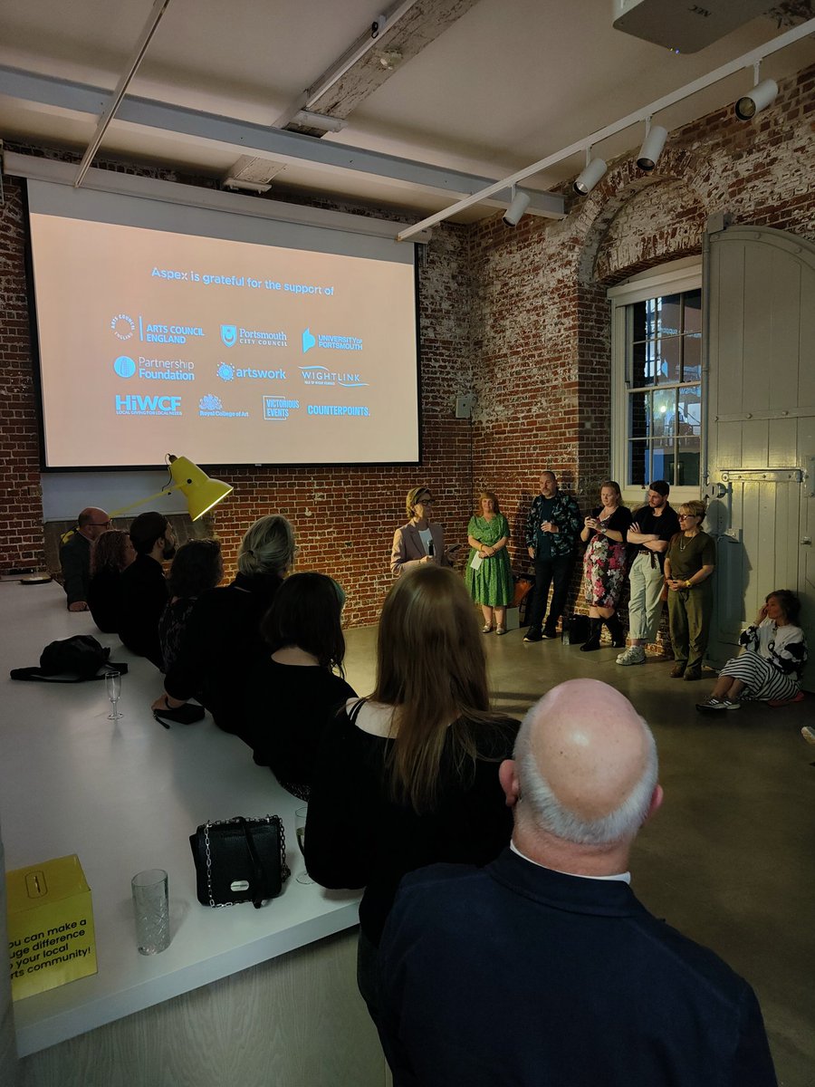 Martyn Reah (@martynreah) on Twitter photo Fantastic to be celebrating 25 years of <a href="/aspexportsmouth/">Aspex Portsmouth</a> leadership with the amazing Jo Bushnell
Listening to the great output from the '23 - '24 annual report in the company of the <a href="/ace_national/">Arts Council England</a> 🙏
#galleryofsanctuary Fantastic to be celebrating 25 years of <a href="/aspexportsmouth/">Aspex Portsmouth</a> leadership with the amazing Jo Bushnell
Listening to the great output from the '23 - '24 annual report in the company of the <a href="/ace_national/">Arts Council England</a> 🙏
#galleryofsanctuary