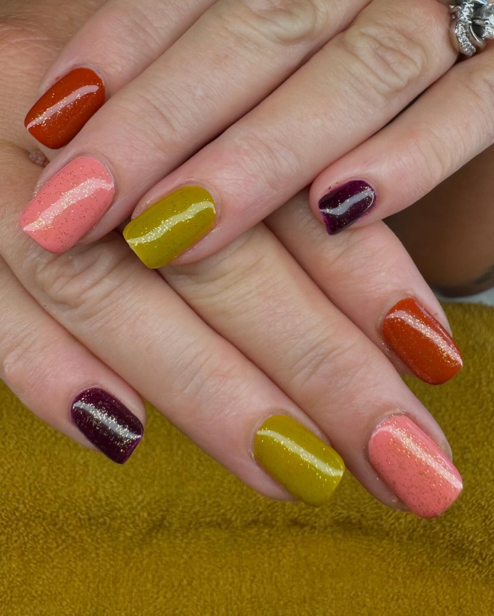 Get ready for fall with a new nail color {or colors!} when you book a manicure at Tips &amp; Toes Spa by calling 850-301-0377!