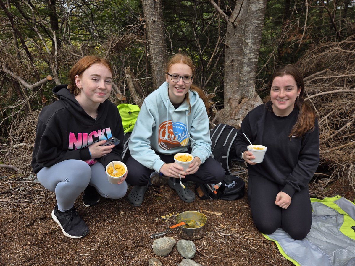 Great day for an outdoor cookup in Healthy Living!