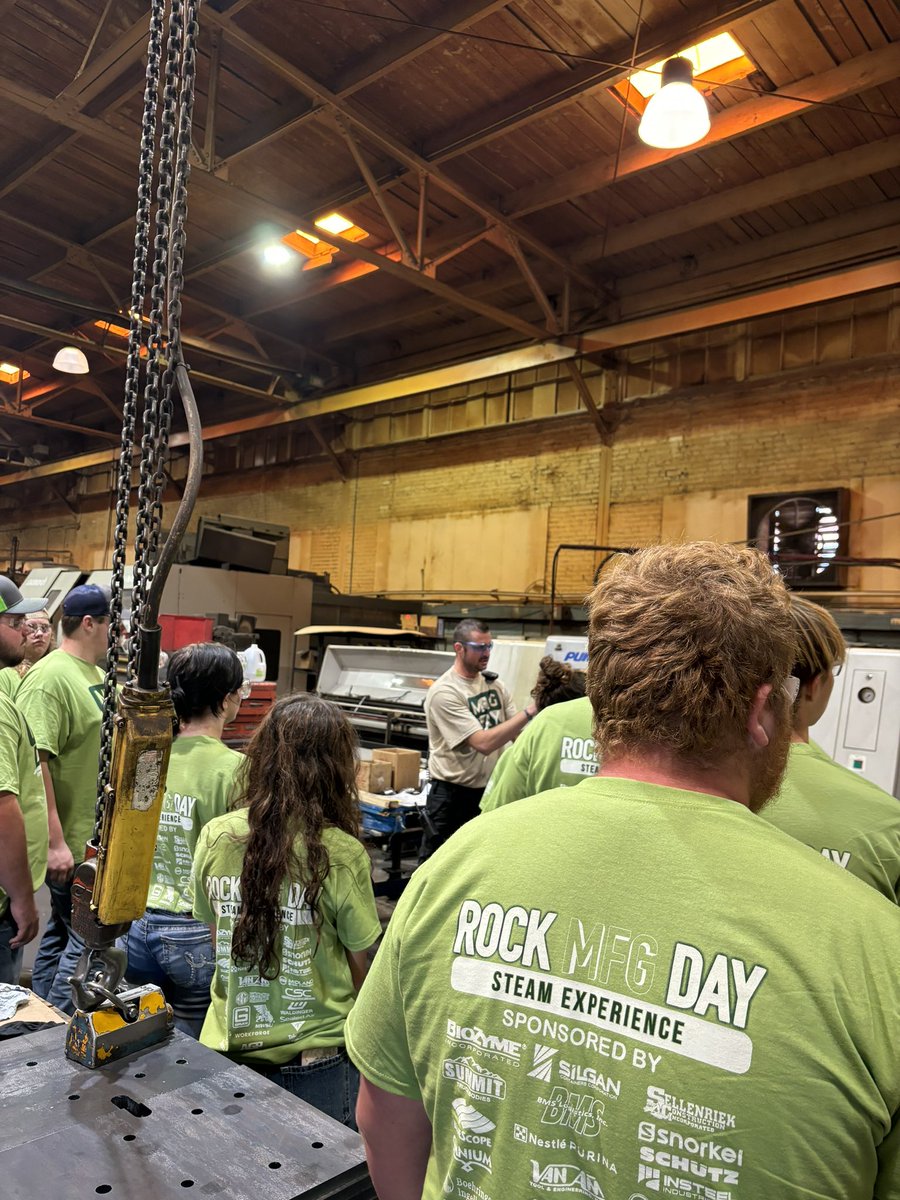 Thank you to I&amp;M Machine for hosting <a href="/HillyardTech/">Hillyard Tech Center</a> students for Manufacturing Day!