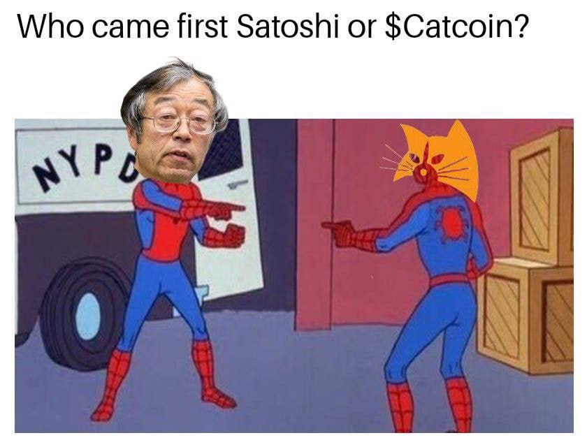 Catcoin_CTO's tweet photo. Everyone's talking about who the real #Satoshi is, but nobodies talking about the FIRST #CATCOIN?? https://t.co/BruPsl5OAI