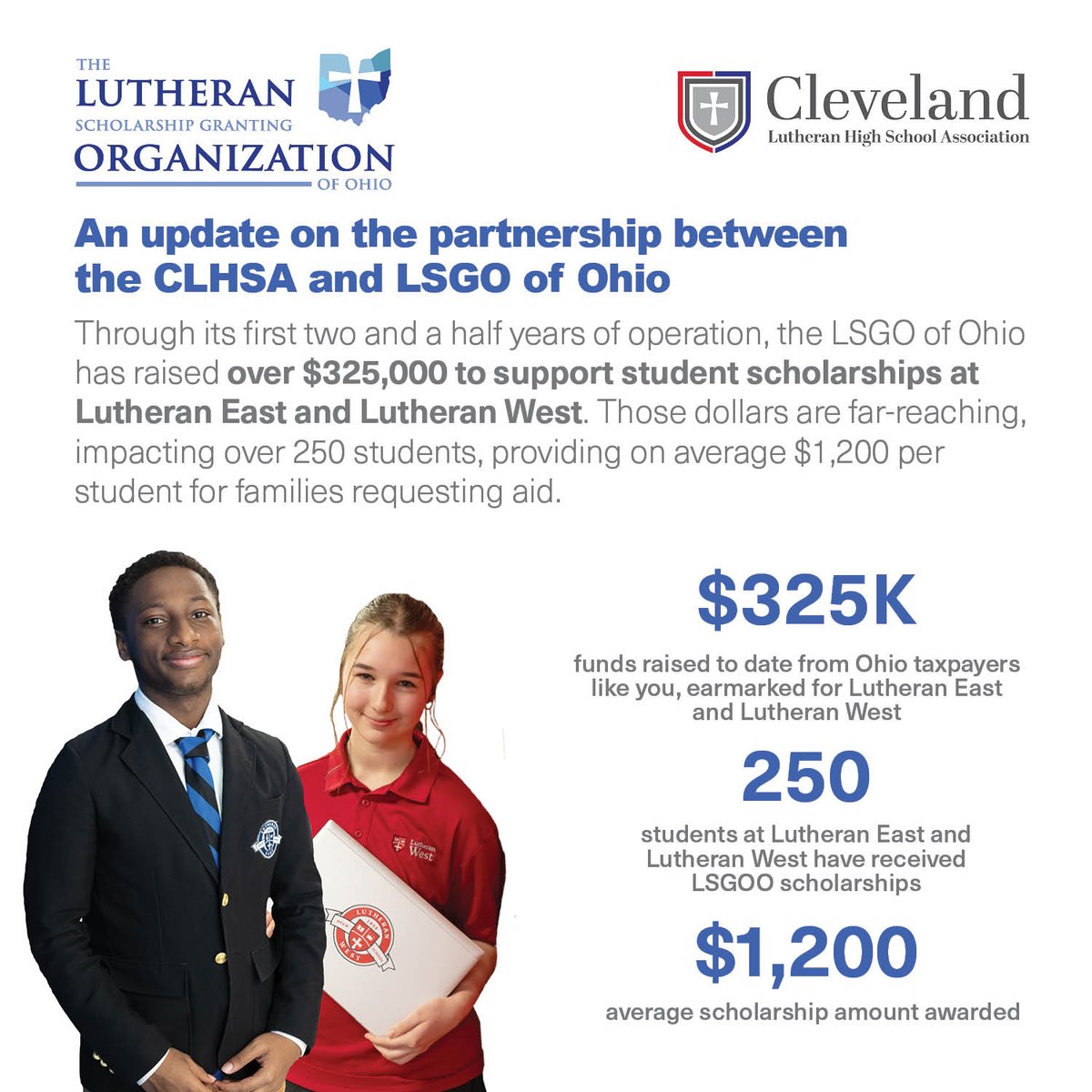 Your gifts to the <a href="/LSGO_Ohio/">LSGO_Ohio</a> make a difference for families at our schools! What's more, you can qualify for a credit on your Ohio taxes. Whether you typically receive a state tax refund or typically owe, this program  can benefit you! Learn more / give: LSGOOhio.org.