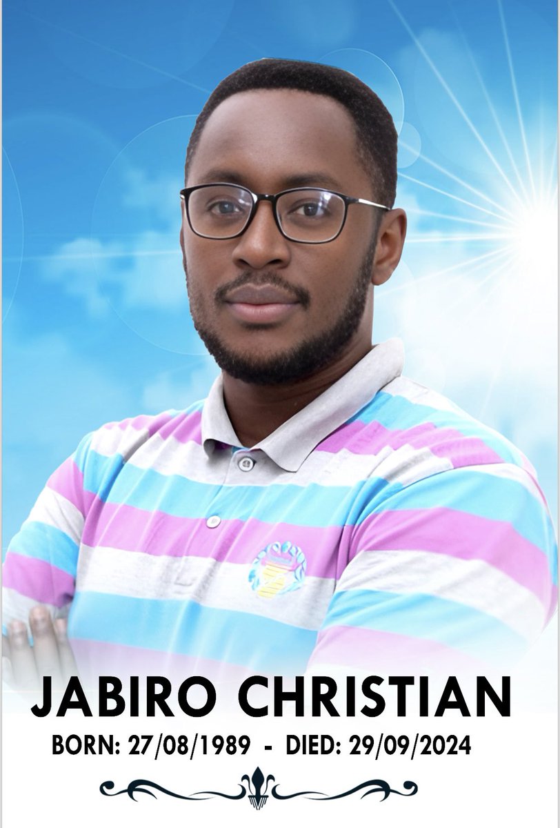 DimitrieSissi's tweet photo. Abato ntibagapfe 😭🩶
Mourning the kindest, loving &amp; caring Young Man 💔 
Your Father was killed when you were 4 years old during the Genocide against the Tutsi 🙆‍♀️ And you are leaving us a Son, same age, 4 years 😭🙆‍♀️
“We survive through our Children”🩵
Rest In Peace Jabiro 🩵🌸 https://t.co/jeyijZ9yj3