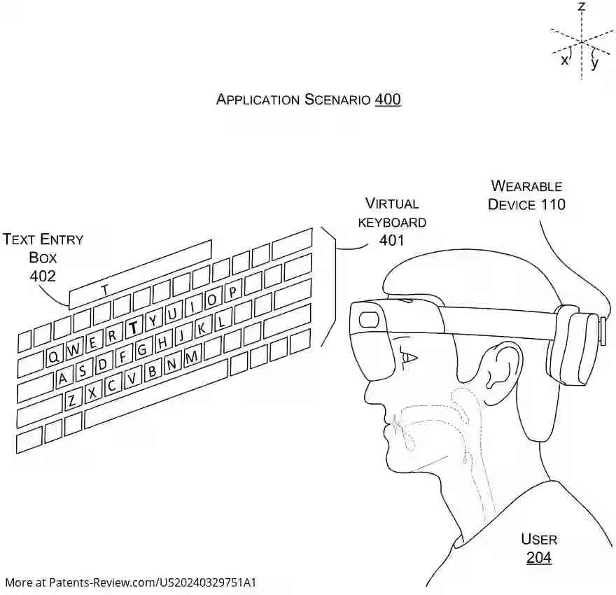 PatentPulse's tweet photo. New patent application #US20240329751A1 by #Microsoft explores using tongue gestures to control devices. It involves training ML models to detect gestures via inertial sensors. Innovative tech for hands-free interaction! $MSFT #InertialSensing #TongueGestures #MachineLearning https://t.co/YADfKYF0jw