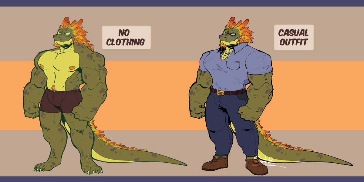 Finished another character design comm!
this one is for @/MechDrago!