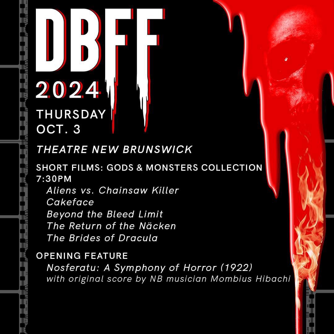 DDCP_SF's tweet image. The Demonic Brilliance Film Festival starts tonight at 7:30 at Theatre New Brunswick for the Gods &amp;amp; Monsters screening.The Return of the Näcken is part of this creepy cool lineup. 😈 Wish we could be there! Wishing all a demonically fun time 🧛🏻 🩸#DBFF