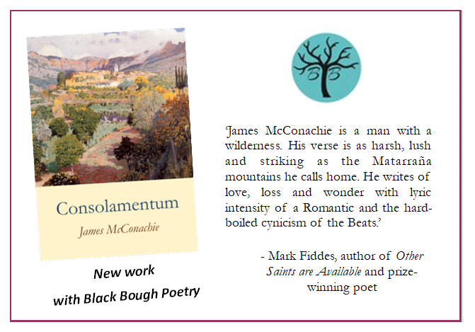 🔥OUT THIS MONTH 🔥

'Consolamentum', a collection of poems by @jamesmcconachi1 

                     NOT LONG NOW!

'James McConachie is a man with a wilderness' 

#BOOKS #writing #readers #reading #readingcommunity #writers #poetry #poetic #poet #booklaunch