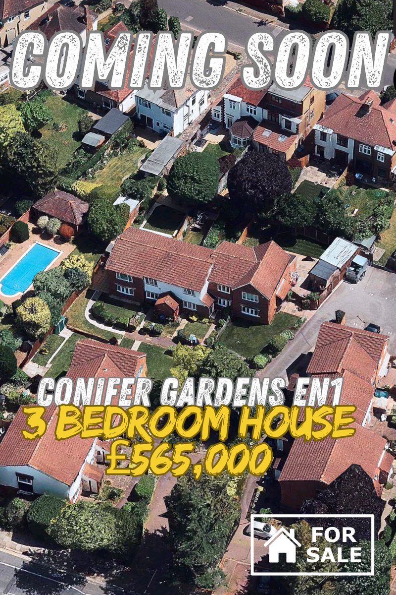 grange_homes's tweet photo. Three bedroom house in Conifer gardens Enfield EN1 coming soon for sale.
Stunning finish throughout 
Off street parking - amtico flooring - garden lodge - off street parking £565,000 #selling #sales @rightmove @Zoopla #property #propertyforsale https://t.co/DQzL1JsBN1