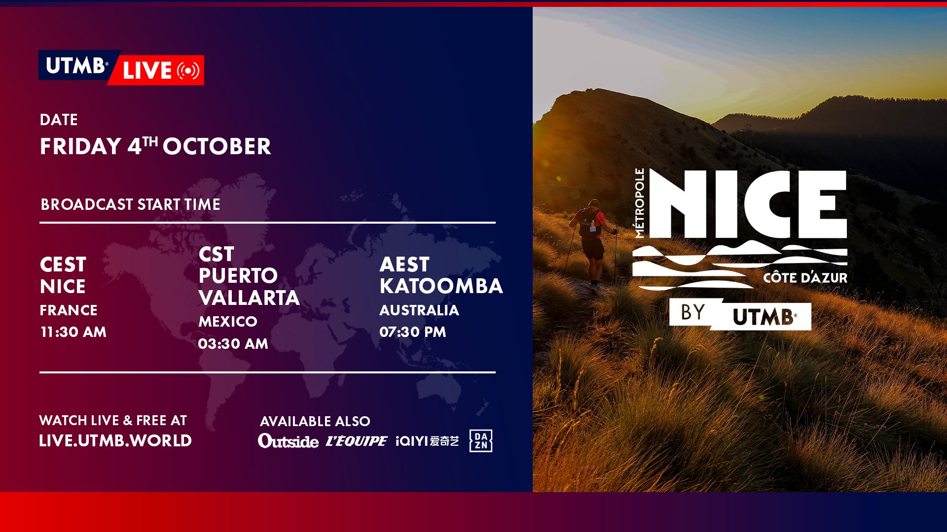 UTMB® World Series on X: “Almost there! Join us tomorrow to follow