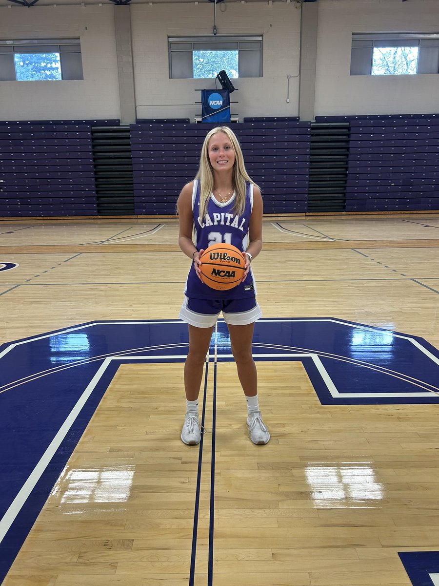 EmmaSorrell21's tweet photo. After a great visit at Capital University, I am blessed to receive an offer! Thank you @CapitalWBB and @Camillemcph https://t.co/uSIUpstLCu